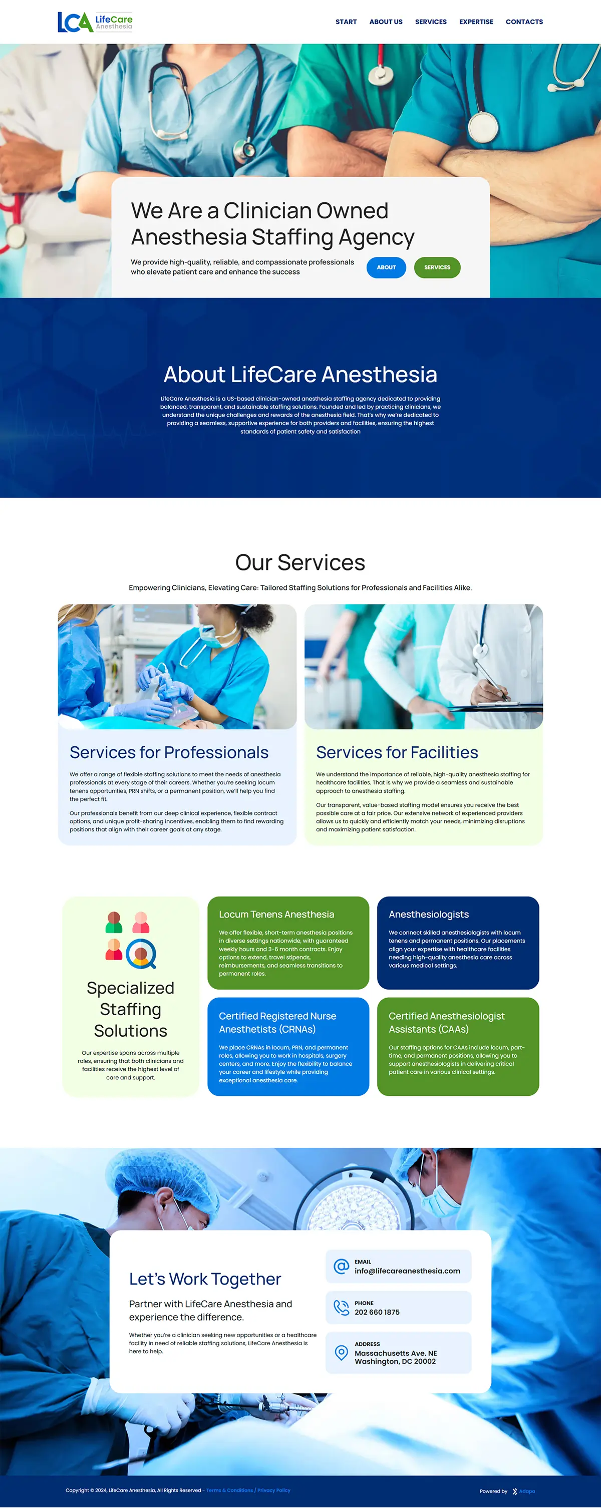 Work Single Lifecareanes Website Body Scroll